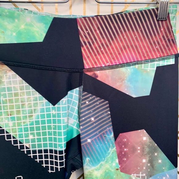 Reebok Cosmos Lux Bold Tight Speedwick Galaxy - Picture 4 of 10